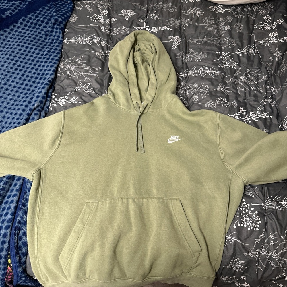 Large Green Nike Hoodie